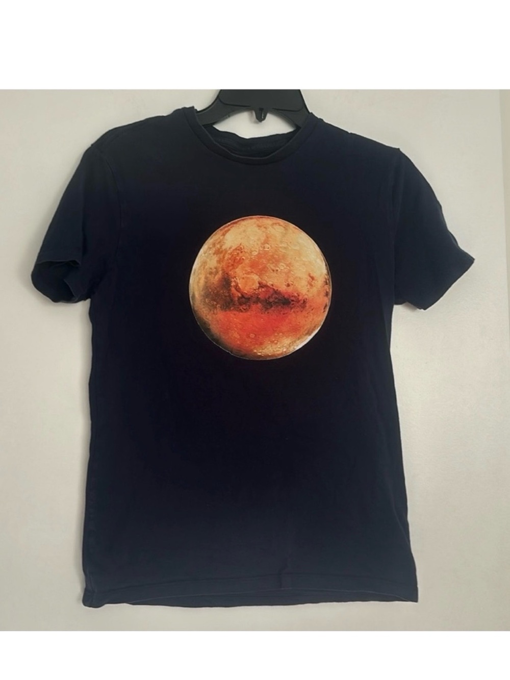 GAP Men's blue Graphic T-Shirt with Mars Planet Print